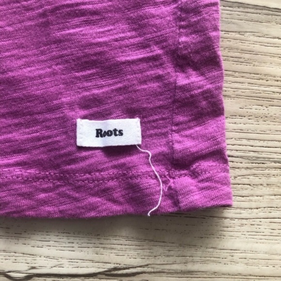CAMP ROOTS Roots Pink Purple Short Sleeve Tee - Picture 4 of 6